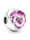 Pandora Clip-Charm -Pinkes Stiefmütterchen- 790772C01, Pink