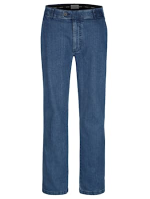 Jeans med komfortresår på insidan av linningen
