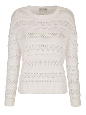 Pullover mit tollem Ajour-Muster