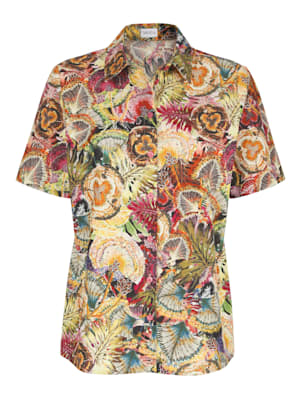 Veste-chemise à imprimé floral