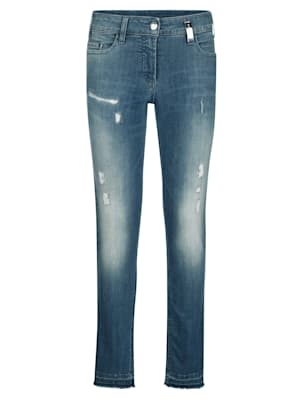 Jeans mit Destroyeffekten