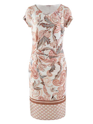 Džerzej šaty s exkluzívnym Alba Moda dizajnom