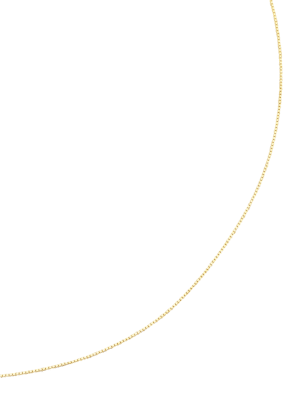 Halskette in Gelbgold 333 38 cm