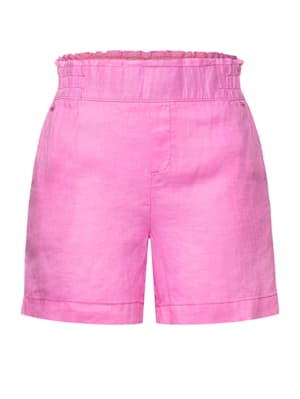 Paperbag Leinen Shorts