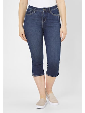 3/4 Hose Light Denim Jeans in Stretch-Qualität PIA