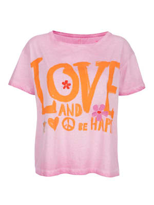 Shirt 'Love and Peace. Be happy'