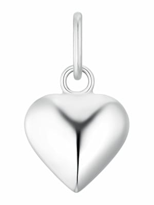 Motivanhänger für Damen, 925 Sterling Silber | Herz