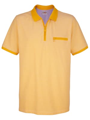 Poloshirt in Jacquard-Qualität