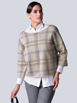 Pullover aus hochwertiger reiner Kaschmirqualität