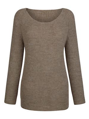 Pull-over avec manches longues raglan