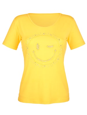 Shirt mit zwinkerndem Smiley