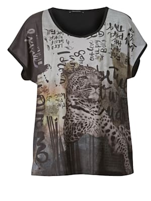 Shirt mit Leopardendruck