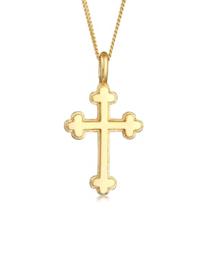 Halskette Antik Kreuz Symbol Basic Religion 925 Silber