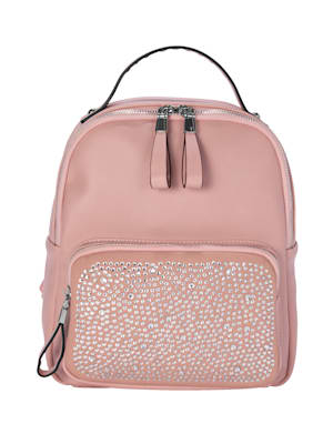 Backpack in a contemporary metallic finish