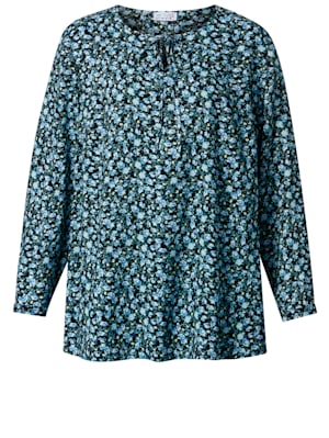 Tunika-Bluse aus reiner Viskose