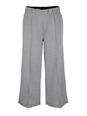 Culotte mit Hahnentrittmuster