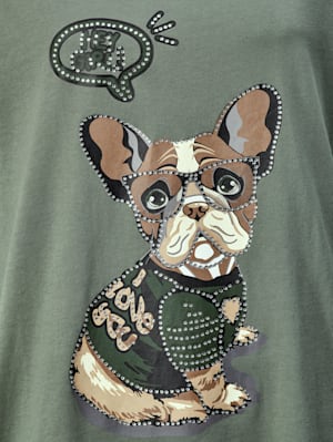 Shirt mit süßem Hundemotiv