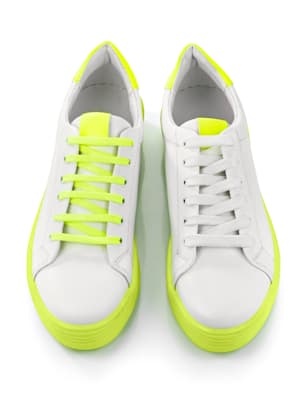 Sneaker mit Neonsohle