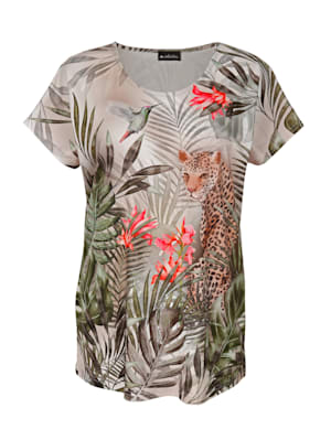 Shirt mit Dschungeldruck
