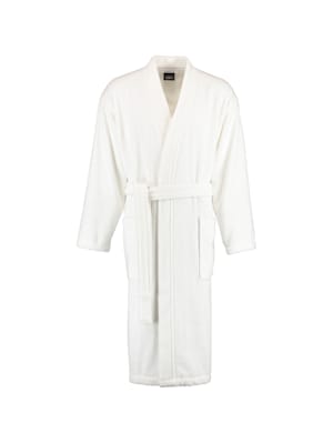 Bademäntel Herren Kimono Uni 828 weiß - 67