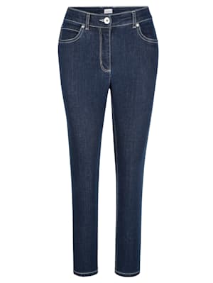 Jeans i sportig 5-ficksmodell