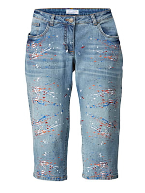 Slim Fit Capri-Jeans