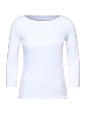 Basic Shirt in Unifarbe