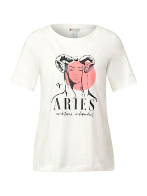 T-Shirt mit Astro Print