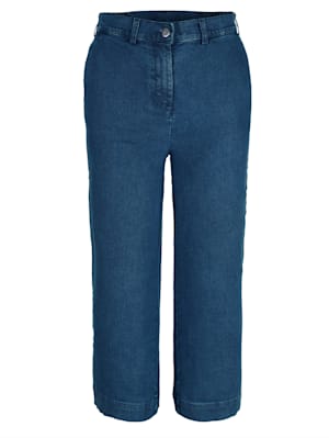 Jeans-Culotte in Stretchqualität