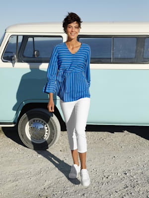 Bluse in tollem Muster