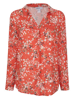 Bluse in tollem Blumenmuster