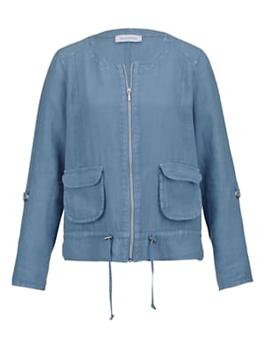 Jacket in pure cotton