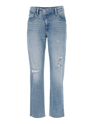 Jeans in aktueller Destroyed-Optik