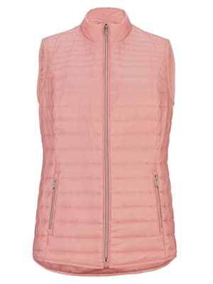 Quilted gilet in a flattering design