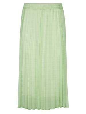 Plisovaná sukňa v minimalistickom vzore