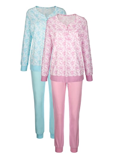 Damen Bekleidung Nachtwäsche Schlafanzüge Moschino Fleece Pyjama in Pink 