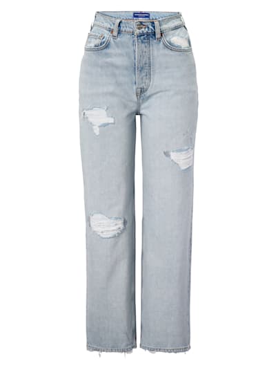 Mode Spijkerbroeken Jeans met rechte pijpen Laurèl Laur\u00e8l Jeans met rechte pijpen volledige print casual uitstraling 