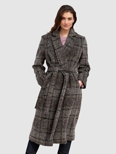 manteau femme pure laine