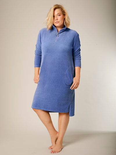 Huispak met modieuze Happy Size Dames Kleding Nachtmode Homewear puntige zoom 