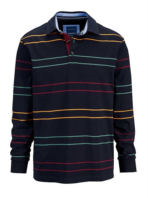 Sweatshirt met multicolor strepen