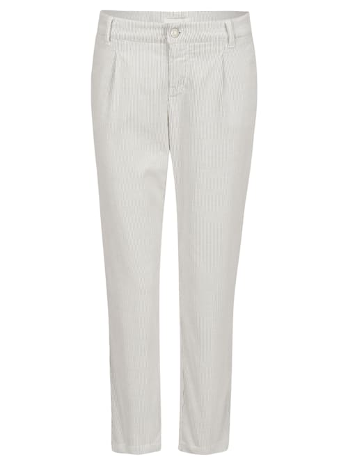 Hose 'Chino Cropped Pleat' in Cord-Look
