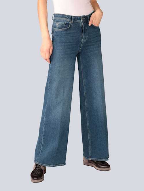Jeans in Culotte-Form