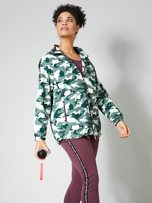 Jacke mit Camouflage-Muster