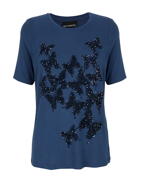 Stewart Island Bijdrager Havoc AMY VERMONT Shirt met vlinders | Klingel