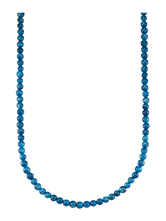 Halskette in Silber 925, Blau