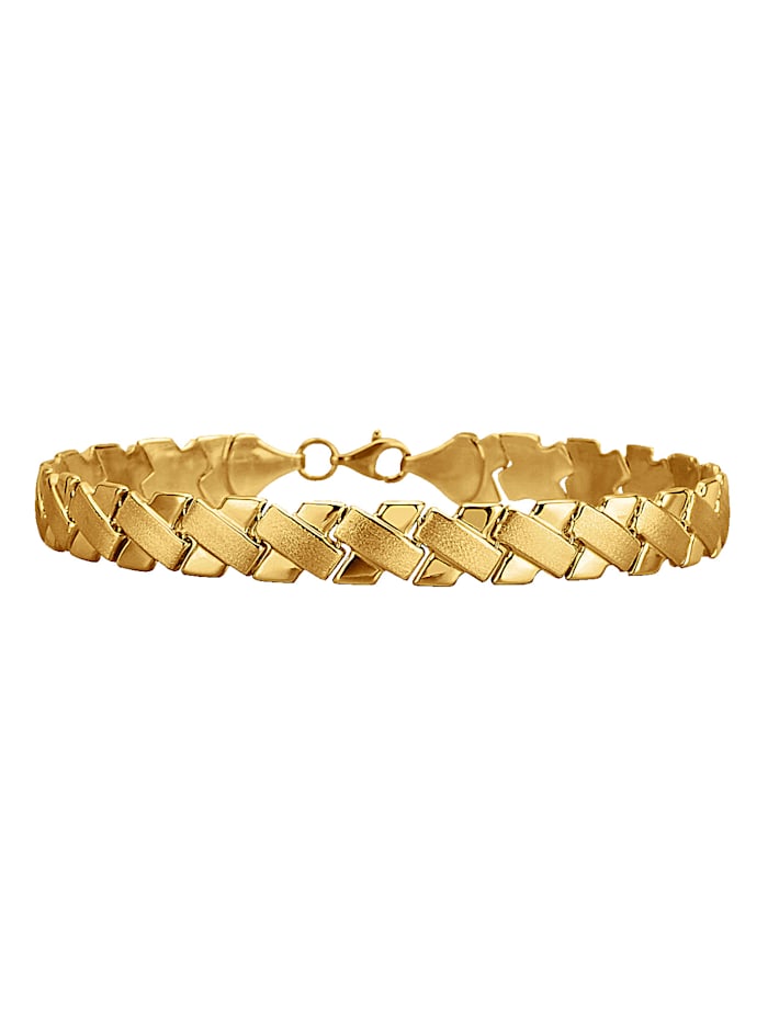 Diemer Gold Armband in Gelbgold 585, Gelbgoldfarben