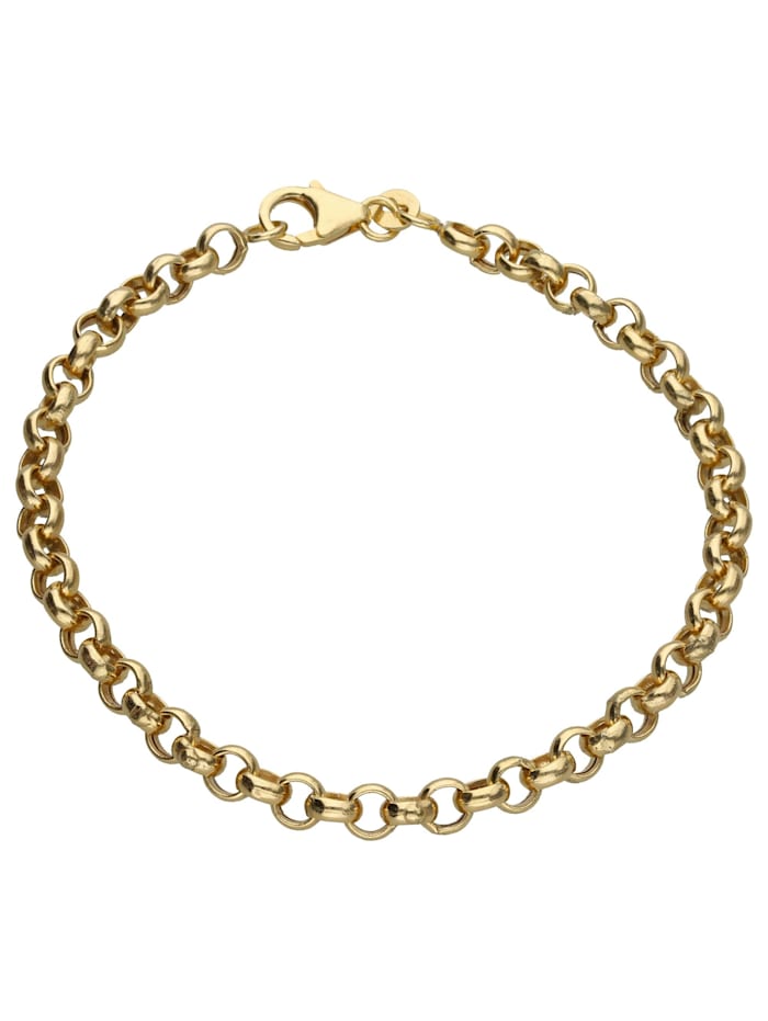 Luigi Merano Armband Erbskette, Gold 375, Gold