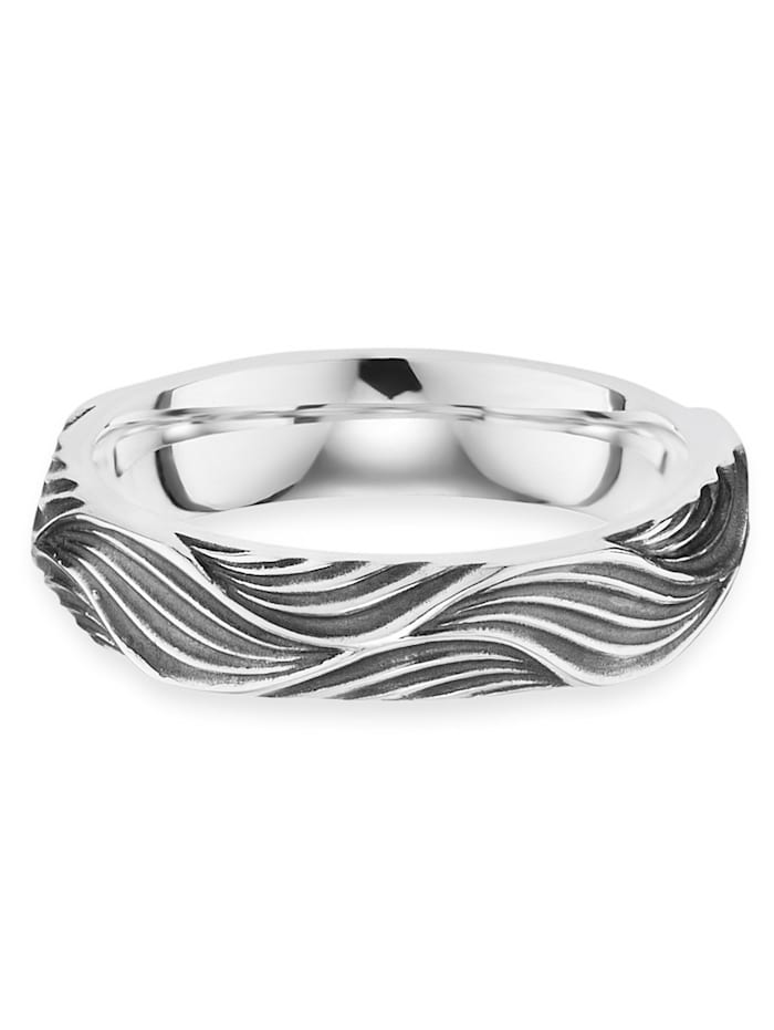 CAI Ring 925/- Sterling Silber Glänzend, weiß