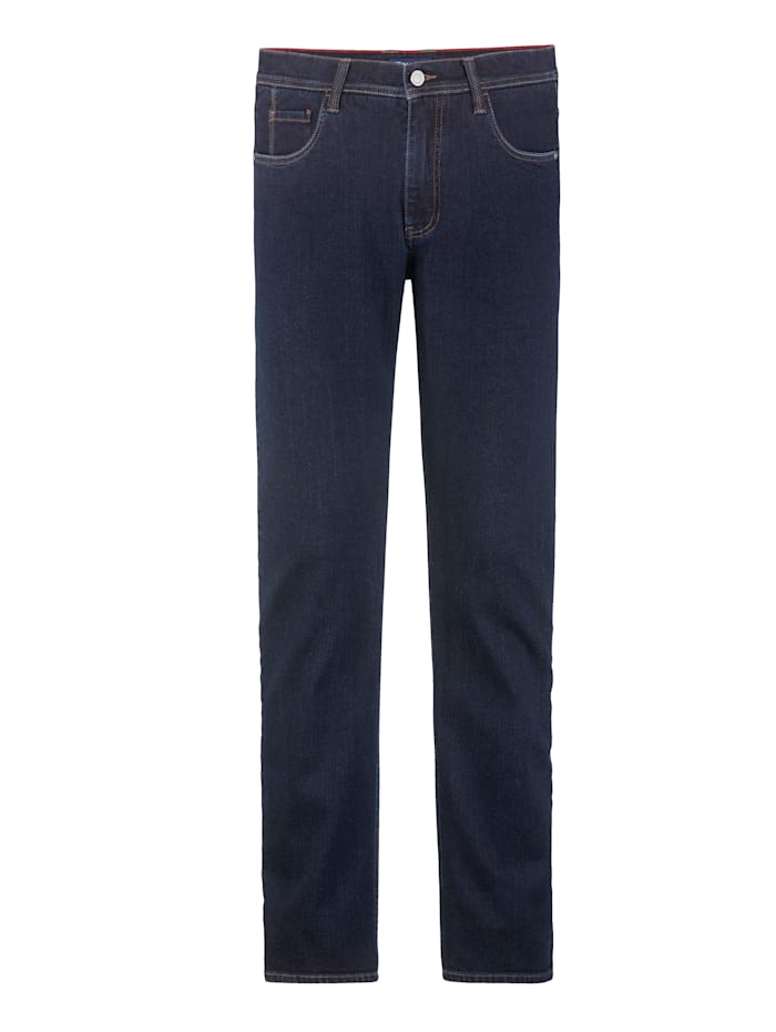 BABISTA Jeans met contrastnaden, Donkerblauw