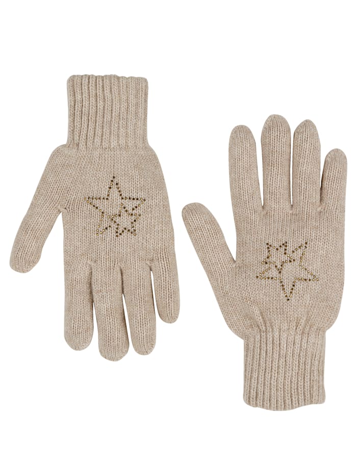 Handschuhe mit Woll- und Kaschmiranteil